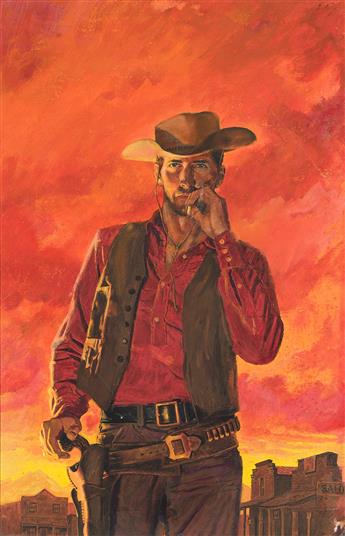 CHARLES CHUCK LIESE (1937-2016) Texas Ranger. (WESTERN / PULP)